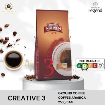 Trung Nguyen Vietnamese Ground Coffee Creative 3 250g/bag