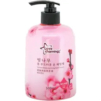 Charming Hand Soap Soften Moisturizing Cherry Blossom Pink 500ml