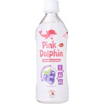 Yeo's Pet Pink Dolphin Blackcurrant 500ml