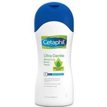 Ultra Gentle Refreshing Body Wash Refreshing Scent Sensitive Skin All Skin Types Hypoallergenic Dermatologist Tested 16.9 Floz