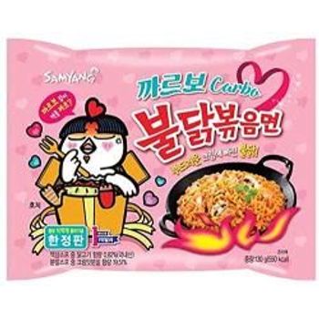 Samyang Hot Chicken Carbonara Ramen Single Packet