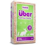 Petspick Uber Soft Paper Pet Bedding For Small Animals Natural 28L