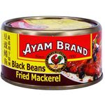 Ayam Brand Fried Mackerel With Black Beans 150g