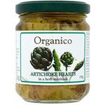 Organico Organic Artichoke Hearts in Oil 190g