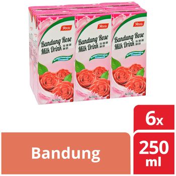 Yeo's Bandung Rose Syrup Milk