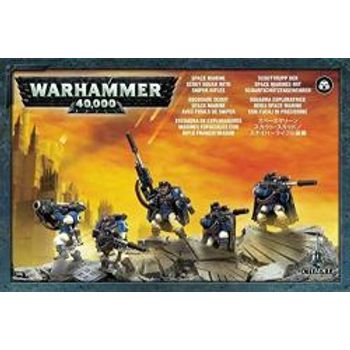 Games Workshop Warhammer 40000 Space Marine Scouts With Sniper Rifles