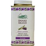 Snake Brand Prickly Heat Powder Cooling Lavender 140g