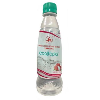 Three Legs Cooltopia Luscious Lychee Cooling Water 320ml