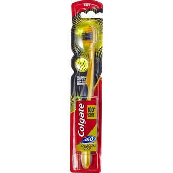 Colgate 360 Degrees Charcoal Gold Toothbrush