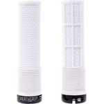 DMR Death Grip Flangeless Grips Thick Lock On White