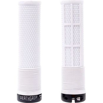 DMR Death Grip Flangeless Grips Thick Lock On White