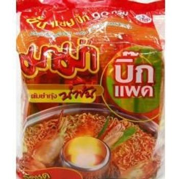 Mama Big Pack Instant Noodles Creamy Shrimp Tom Yum Flavor 90g Pack 4