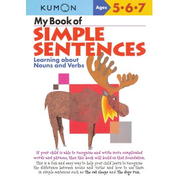 Kumon My Book Of Simple Sentences