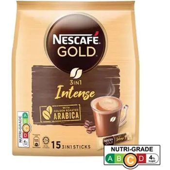 Nescafe Gold 3in1 Intense with Golden Roasted Arabica (15x34g)