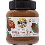 Biona Organic Milk Chocolate Hazelnut Spread 350g