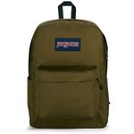 Jansport Superbreak Plus Backpack Army Green 26l