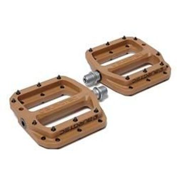 Burgtec Mk4 Composite Flat Pedals Kash Bronze One Size