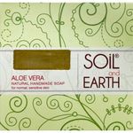 Soil and Earth Handmade Soap - Aloe Vera 125g