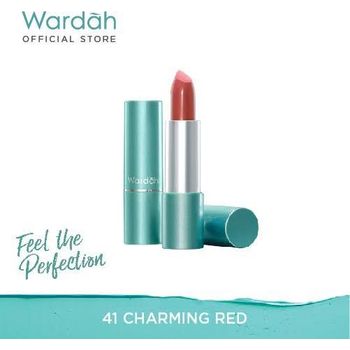 Wardah Exclusive Matte Lipstick 41 Charming Red 3.5g