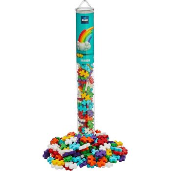 Plus-Plus Rainbow Mix Tube 100pcs