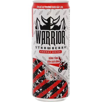 Warrior Strawberry Energy 325ml