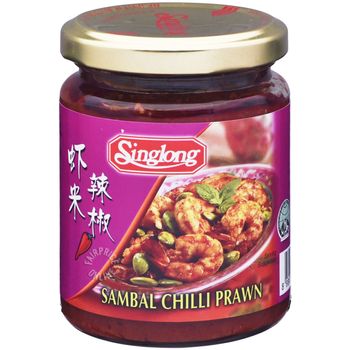 Sing Long Sambal Chilli Prawn 230g