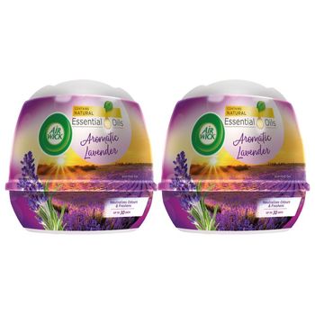 Air Wick Air Freshener Scented Gel Cone Aromatic Lavender 2pcs 180g