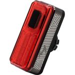 Moon Rear Light Helix Lite Rechargeable Bicycle Rear Light Black