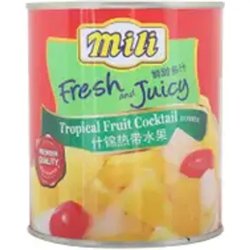 Mili Tropical Fruit Cocktail 825g