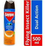 Baygon Protector Flying Insect Killer Dual Action 500ml