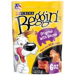 Purina Beggin Strips Dog Training Treats with Bacon Chewy 170g