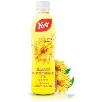 Yeo's Chrysanthemum Tea Less Sugar 380ml