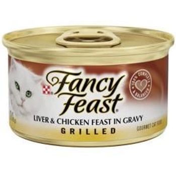 Purina Fancy Feast Grilled Liver & Chicken In Gravy Cat Food 85g