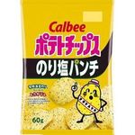 Calbee Potato Chips Seaweed Salt Punch 60g