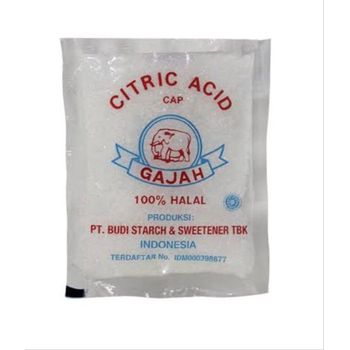 Citric Acid Sitrun Cap Gajah 50g