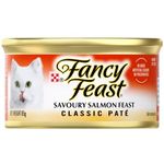 Fancy Feast Adult Classic Savoury Salmon Feast Wet Cat Food 85g