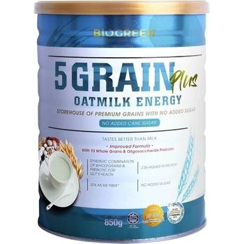 Biogreen 5 Grain Plus Oatmilk Energy 850g