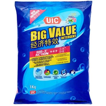 UIC Big Value Powder Detergent Floral 1kg+200g