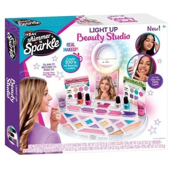 Cra-Z-Art Shimmer And Sparkle Light Up Beauty Studio