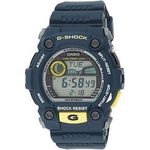 Casio Men's Xl Rescue Seriesgm-shock Quartz 200m Wr Shock Resistant Resin Color Blue modelgm-7900-2cr