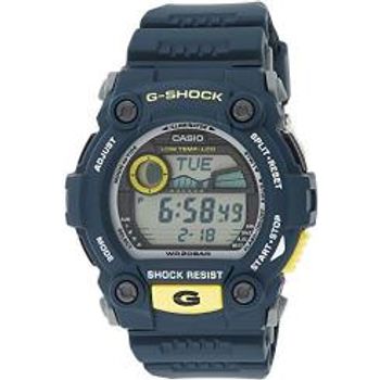 Casio Men's Xl Rescue Seriesgm-shock Quartz 200m Wr Shock Resistant Resin Color Blue modelgm-7900-2cr
