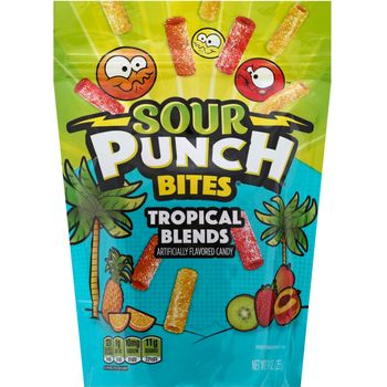 Bonart Sour Straws Barbie Tropical 35g