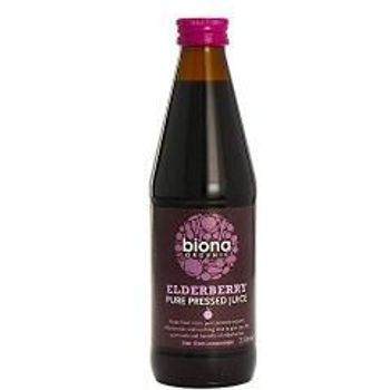 Biona Organic - Fruit Juice, Elderberry Super Juice Pure (330ml)