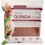 Natures Superfoods Organic Red Quinoa Seeds 1kg