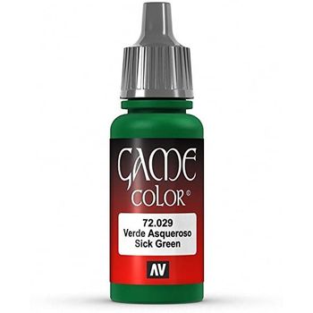 Vallejo Game Color Sick Green Paint 17ml