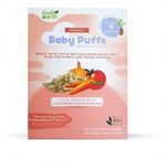 Love Earth Organic Baby Puffs Sprouted Brown Rice Carrot Tomato And Onion 40g