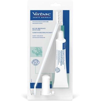 Virbac Toothpaste Poultry Flavour Kit For Dogs 70g