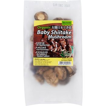 MH Food Organic Baby Shiitake Mushroom 50g
