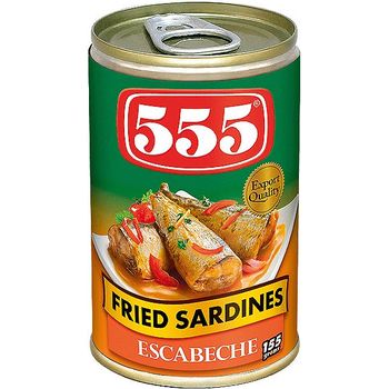 555 Fried Sardines Escabeche 155g