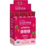 Ultima Replenisher - Electrolyte Mix, Raspberry Hydration (20 stickpacks)